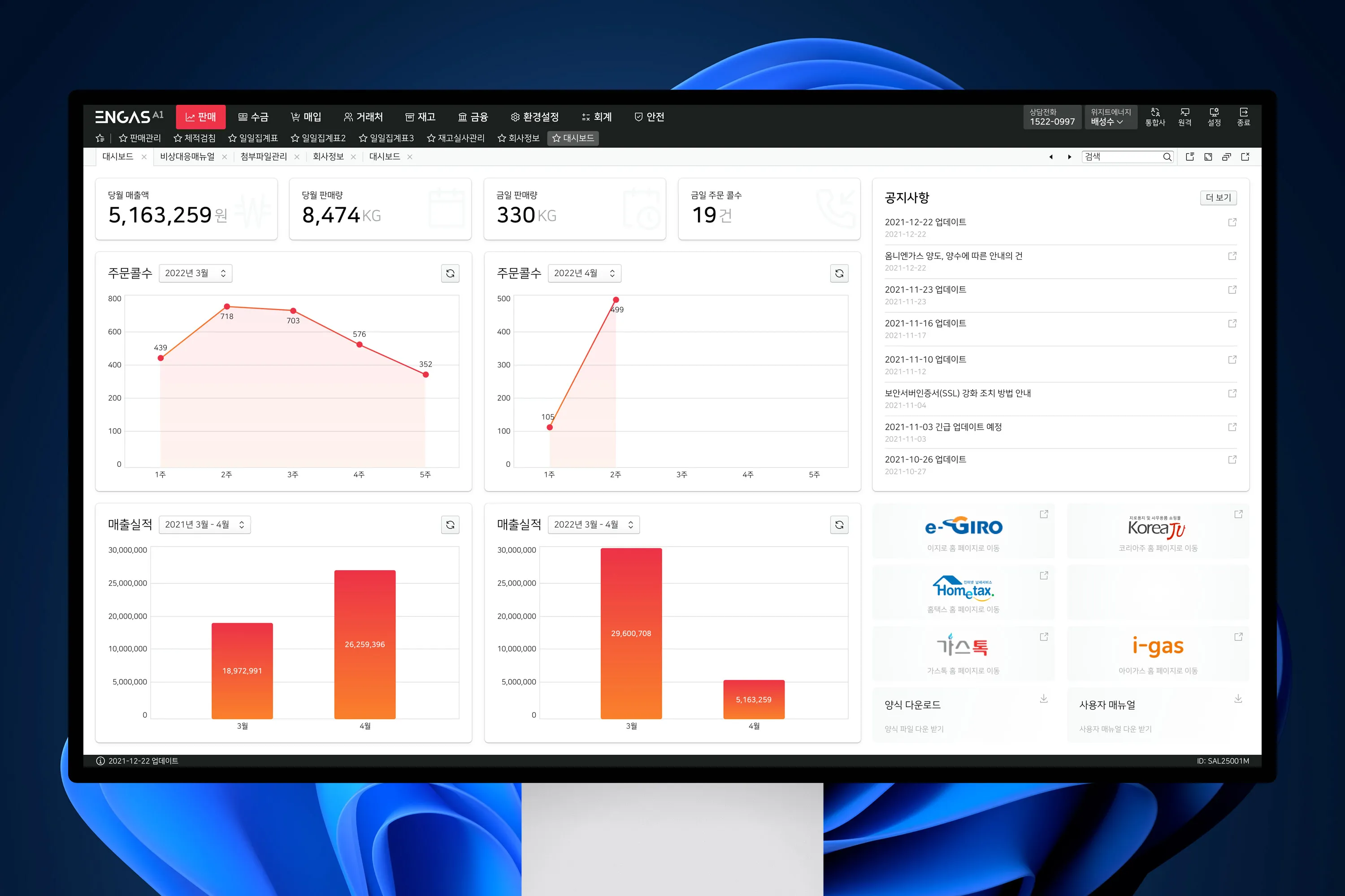 ENGAS, 옴니엔가스